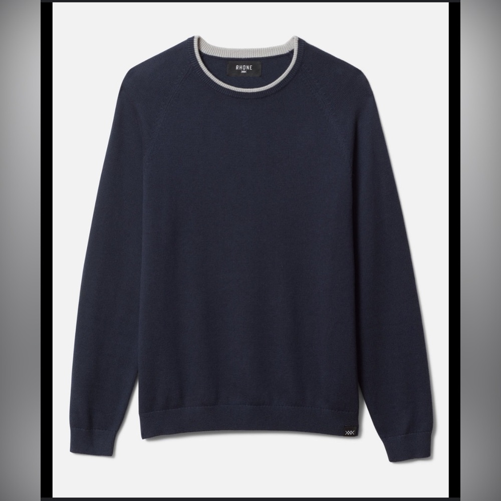 Rhone Hudson Sweater Blue Size Medium